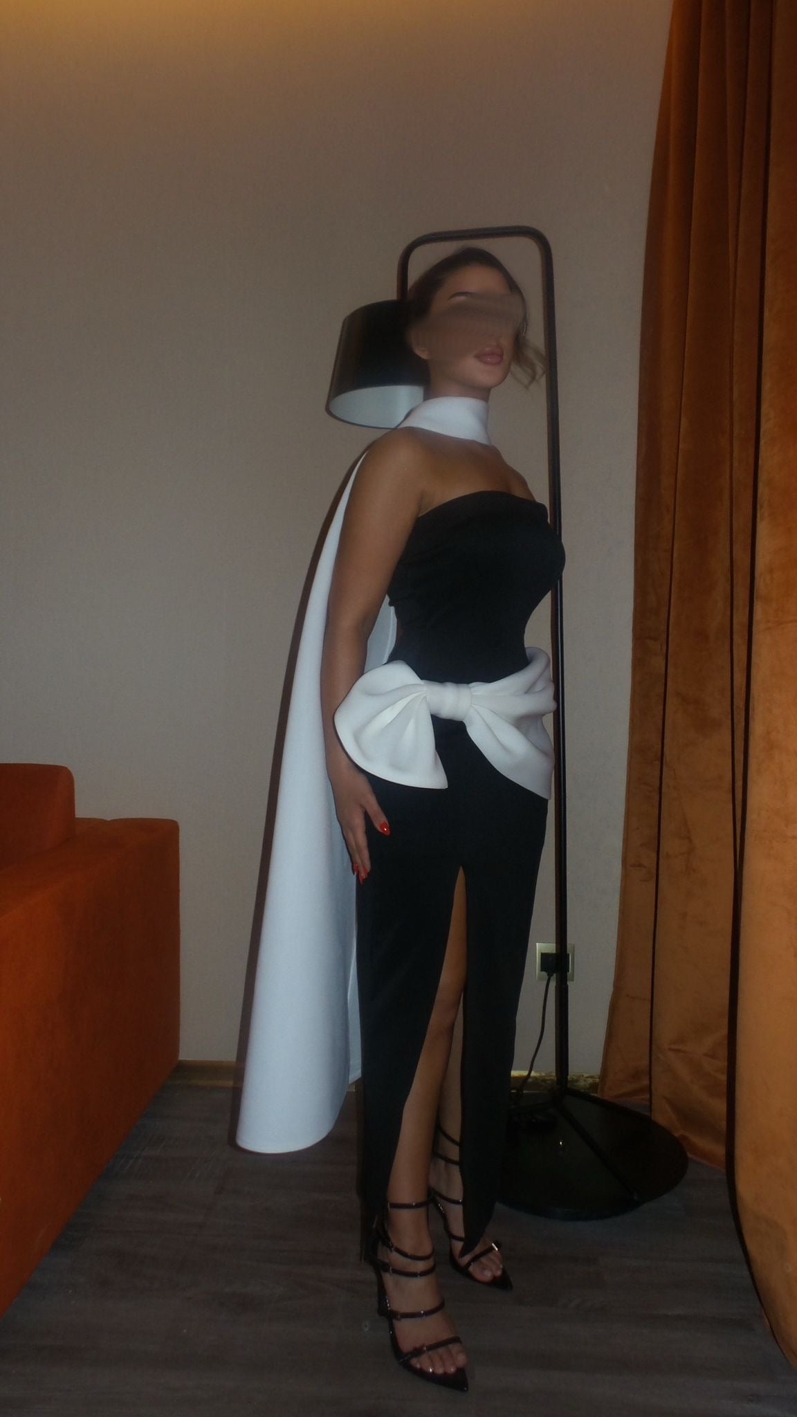 Wrapped dress