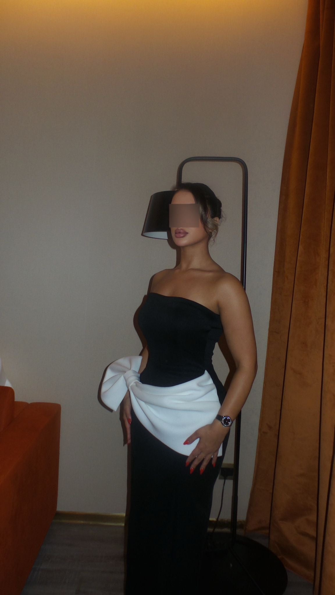 Wrapped dress
