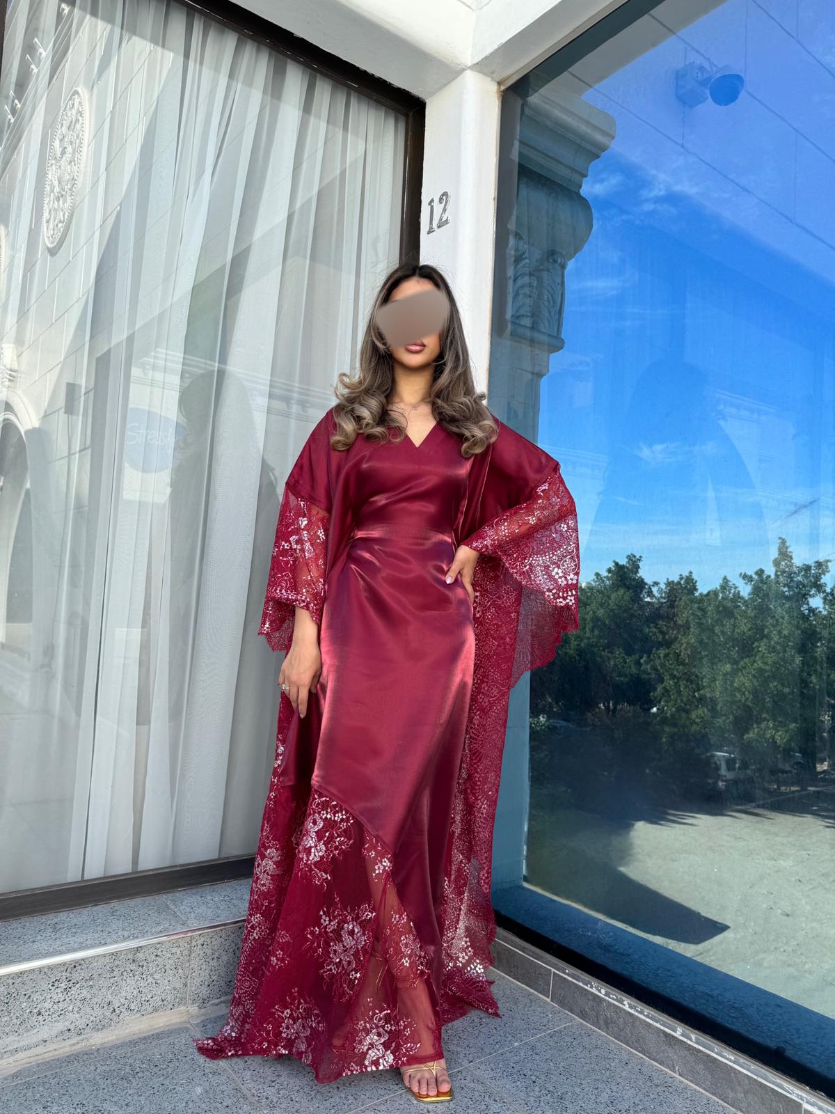 Dentelle - Burgundy