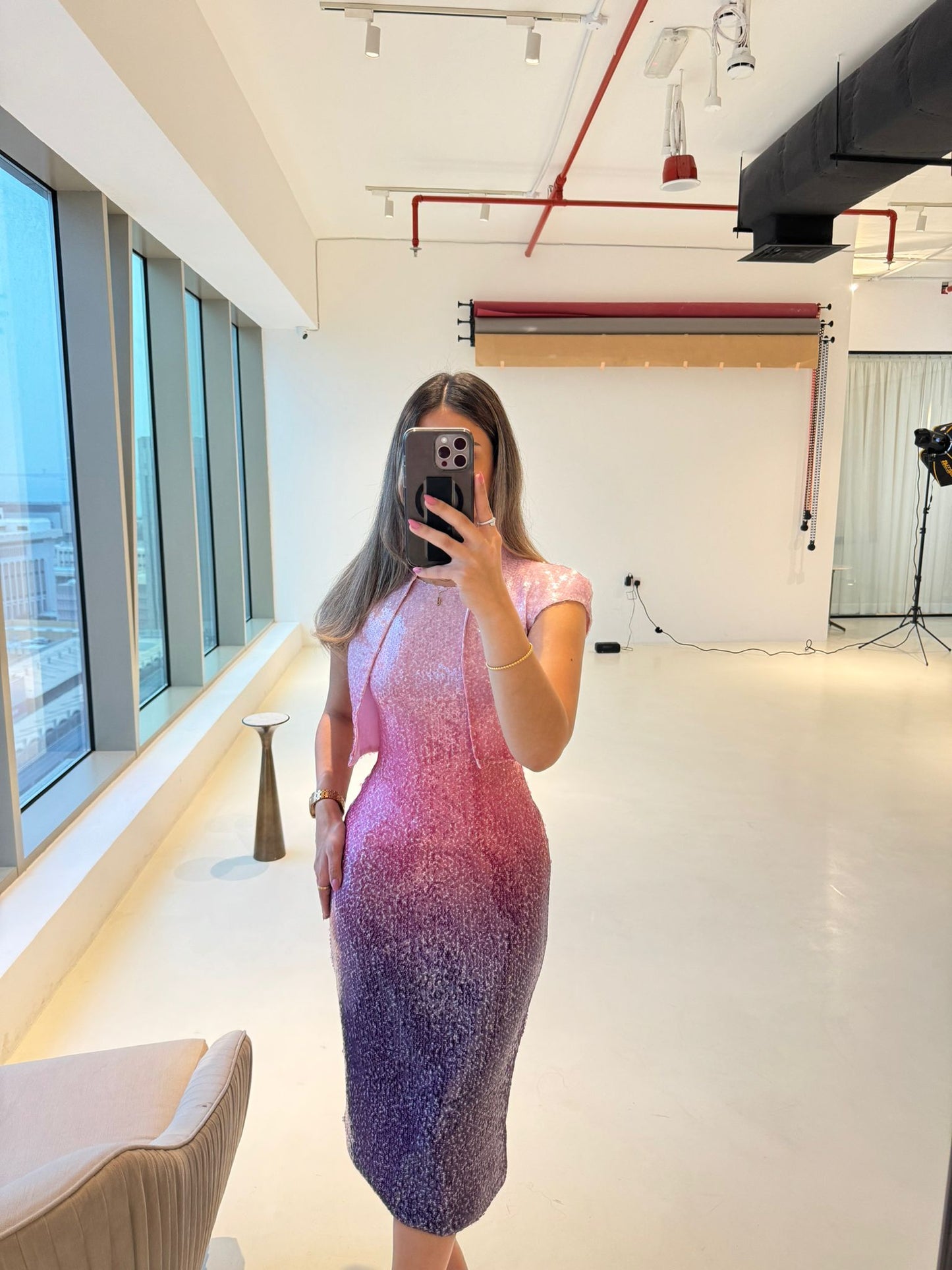 Glitter cotton candy