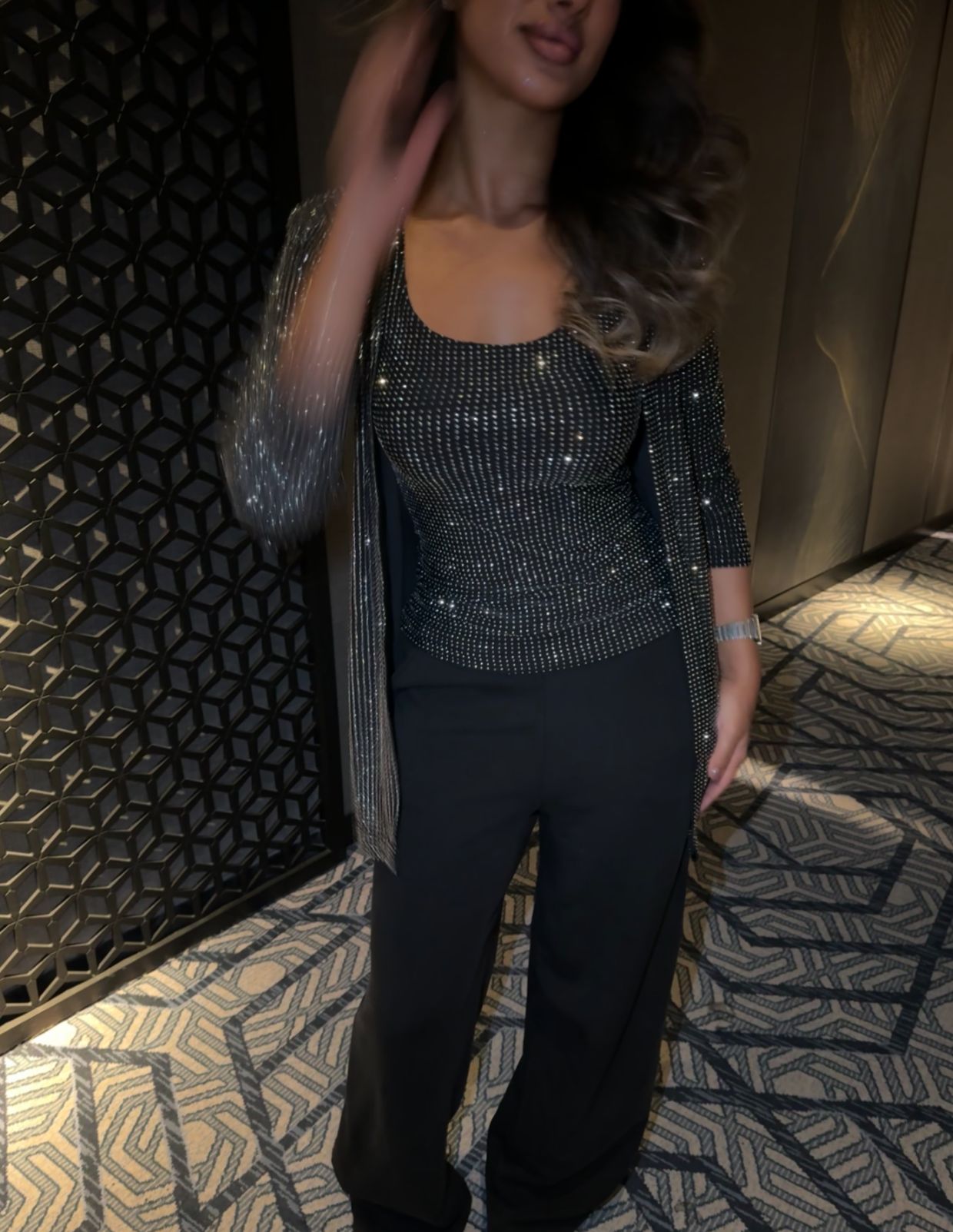 Bright black