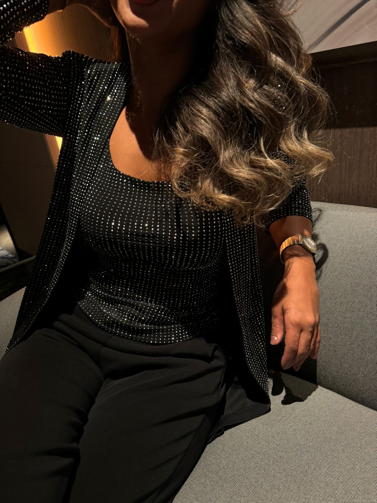 Bright black