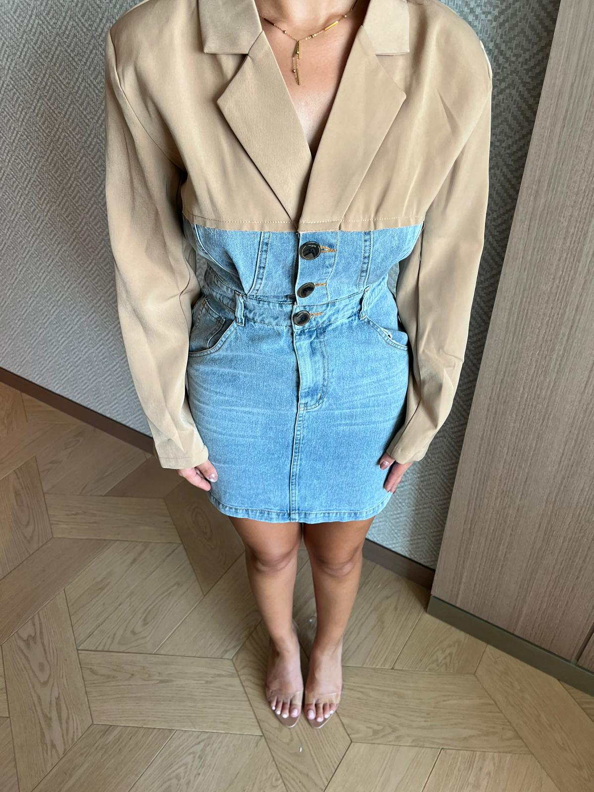 Denim X Beige