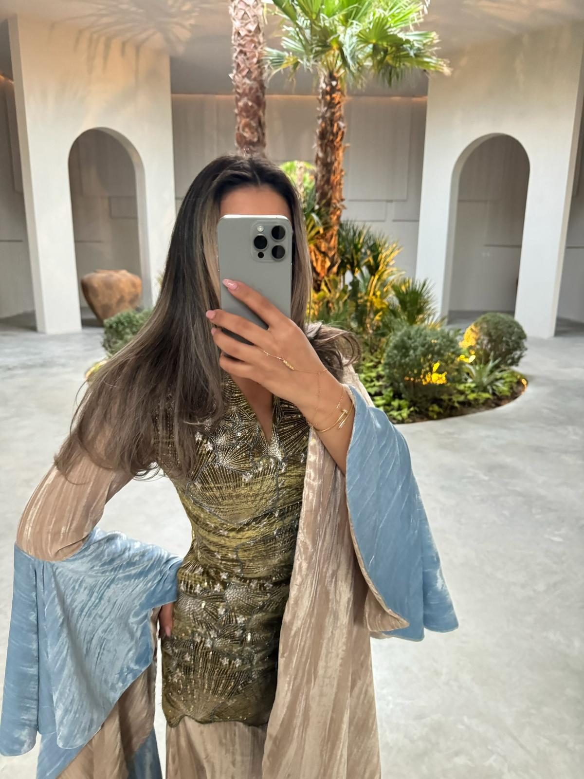 Sweet cream kaftan