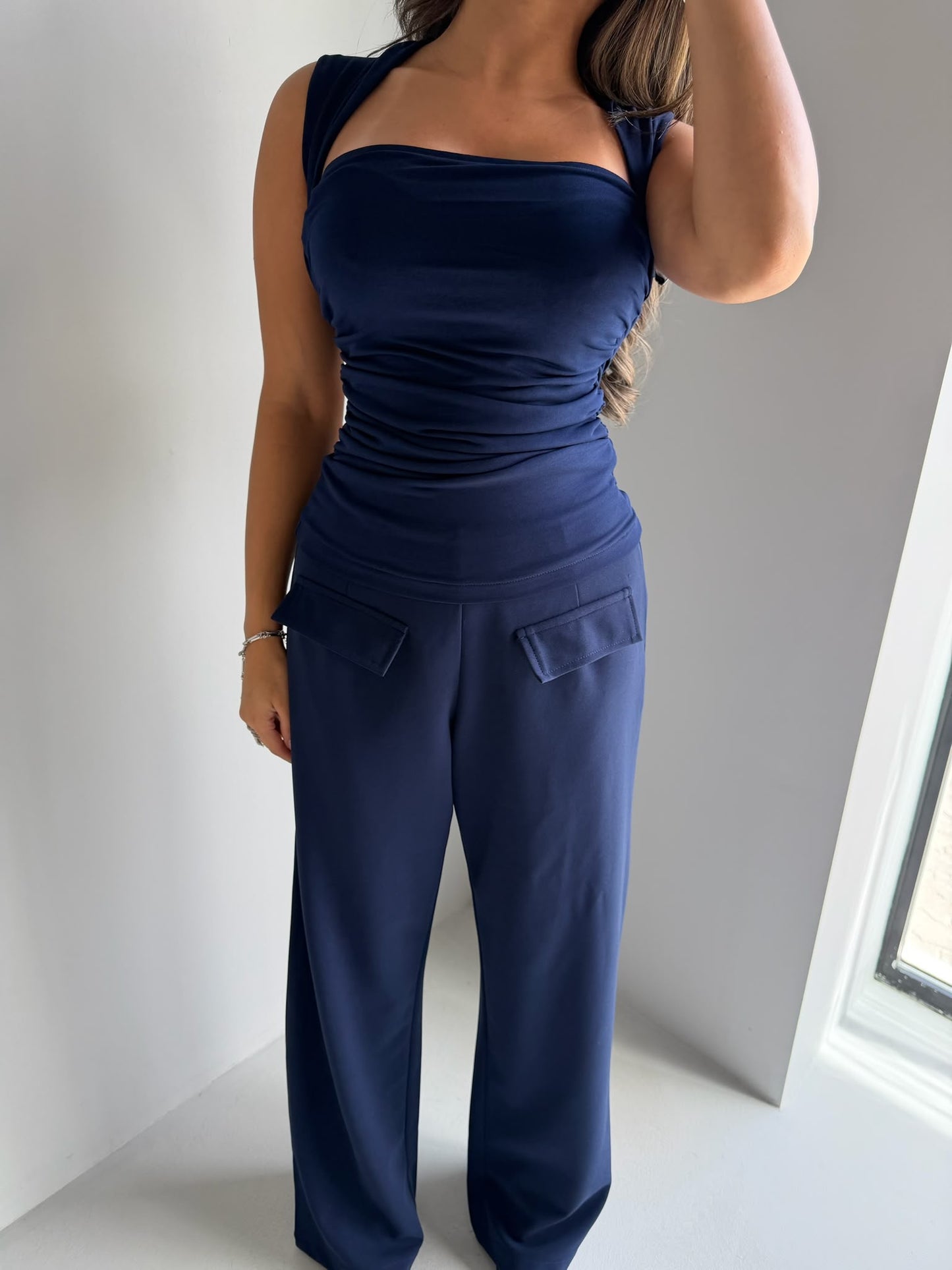 Maya Set- navy blue