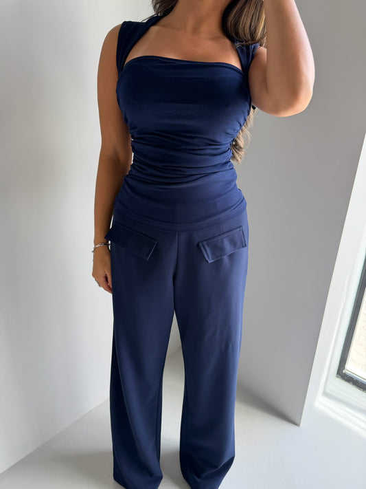 Maya Set- navy blue