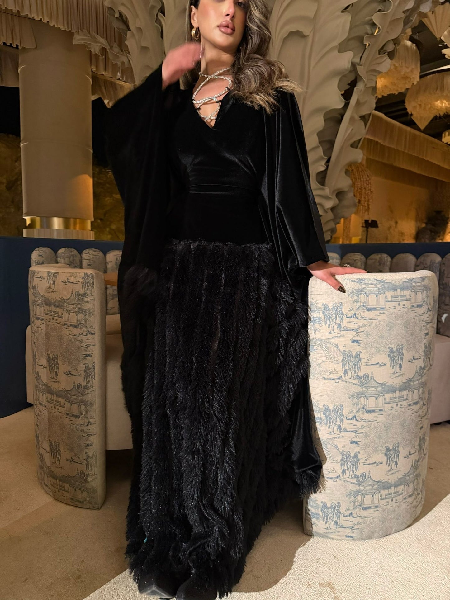 Black velvet signature