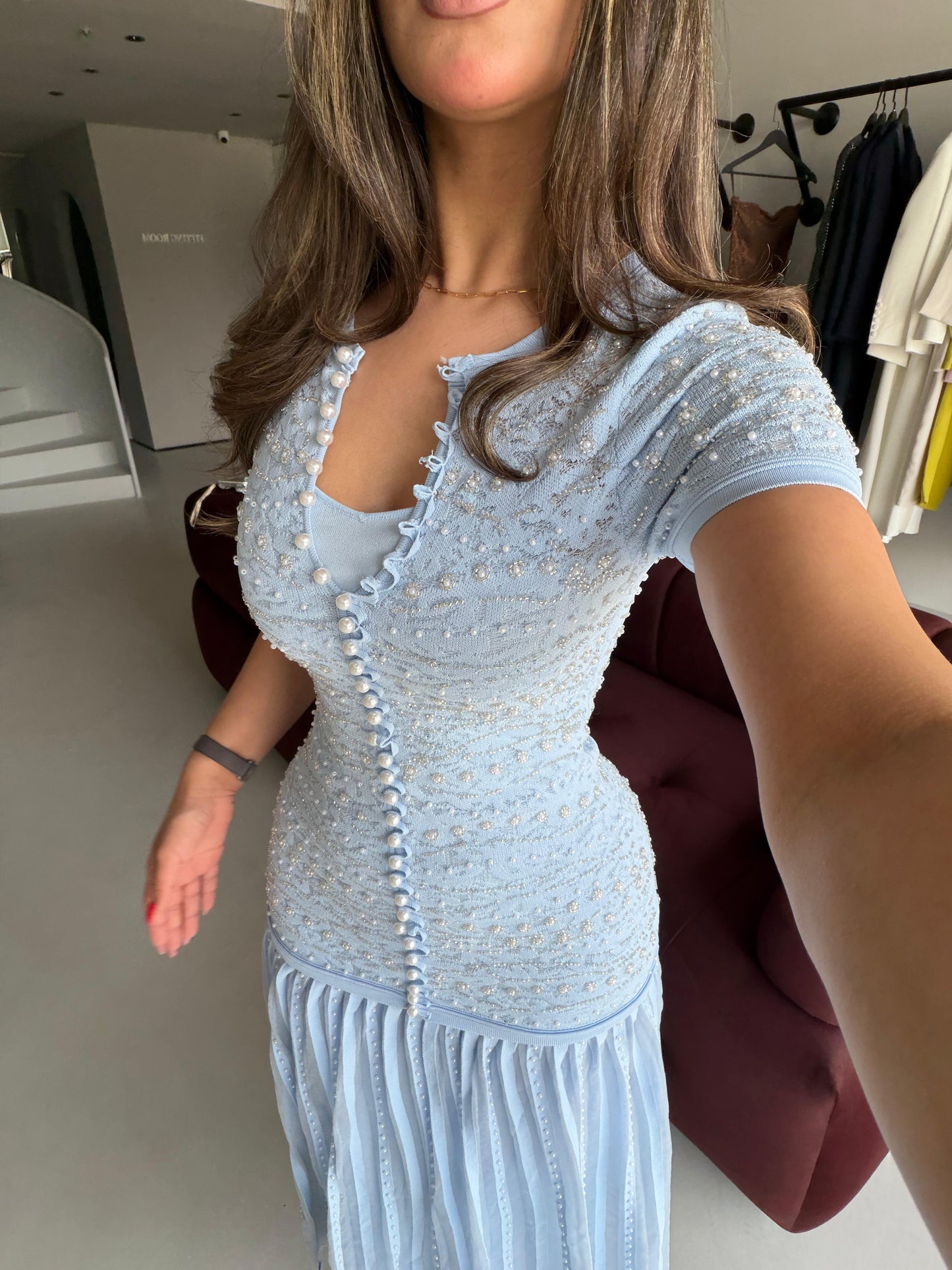 Pearl Veil- Blue
