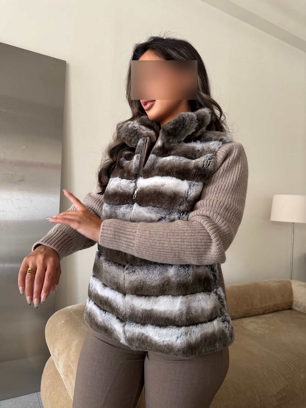 Fur Rex rabbit fur 
فرو ريكس طبيعي