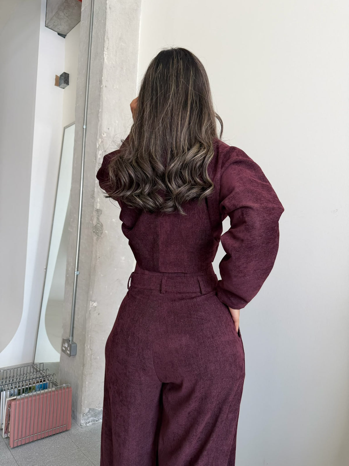 Oct corset - Burgundy