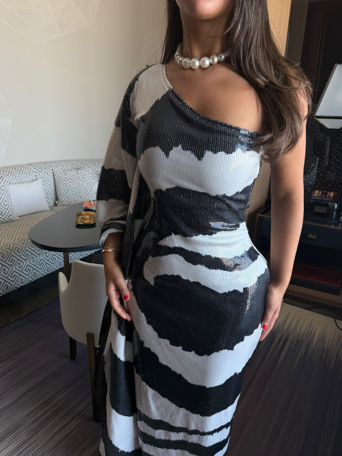 Zibra long dress