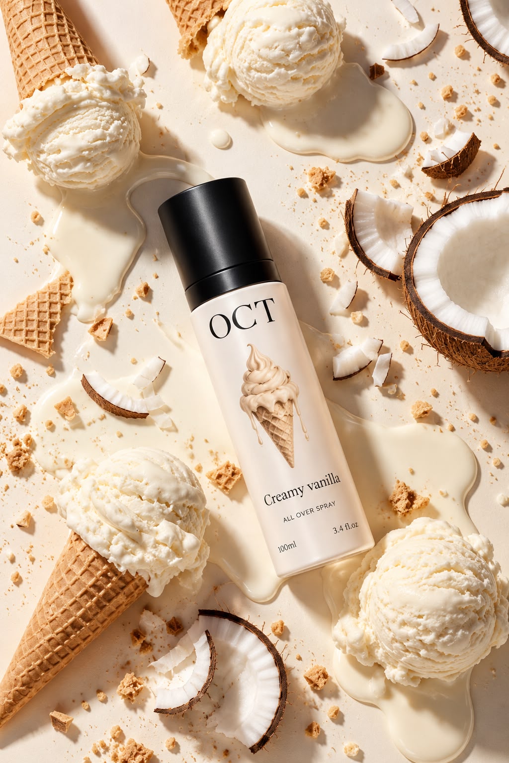 Creamy vanilla