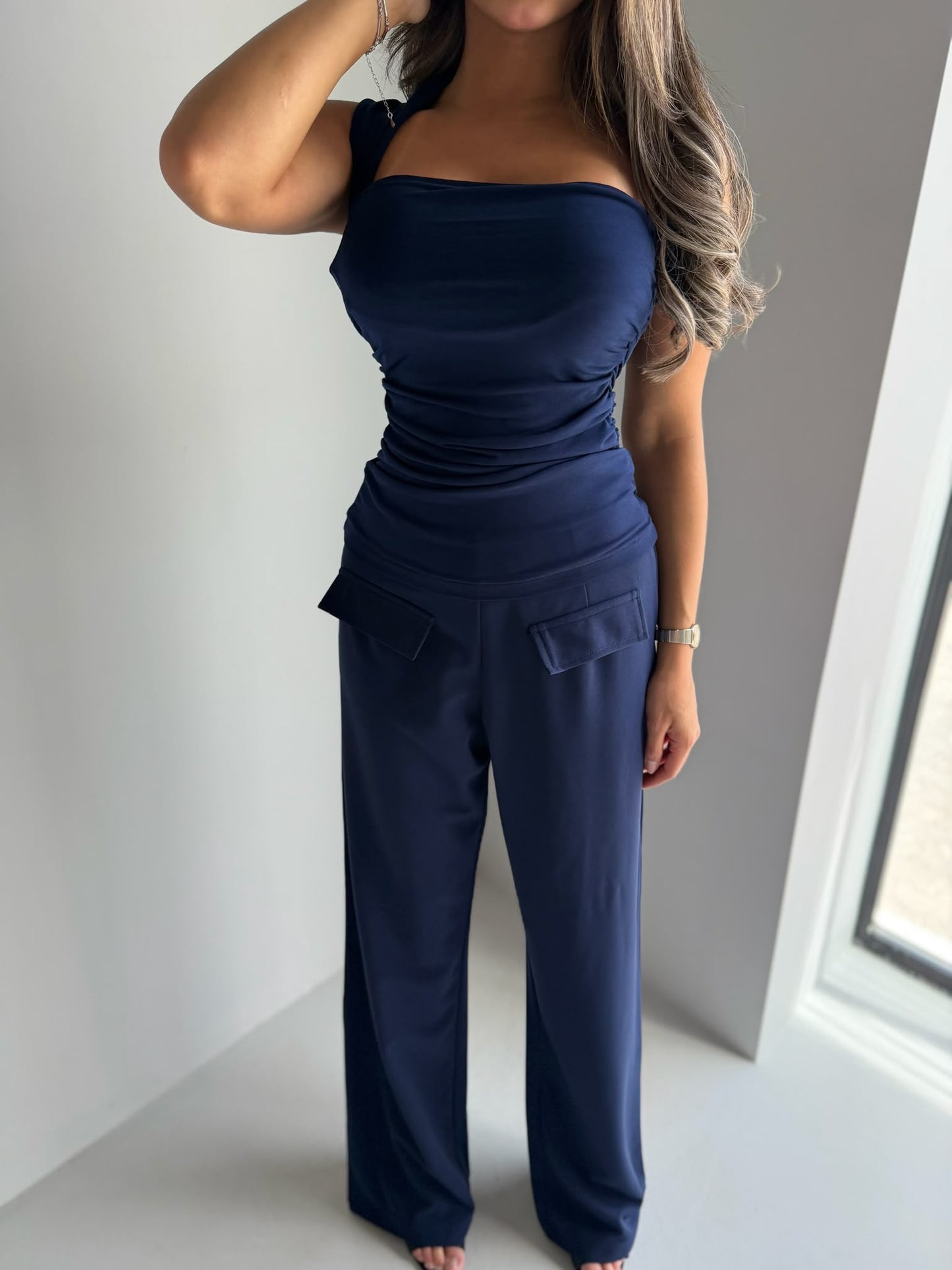 Maya Set- navy blue