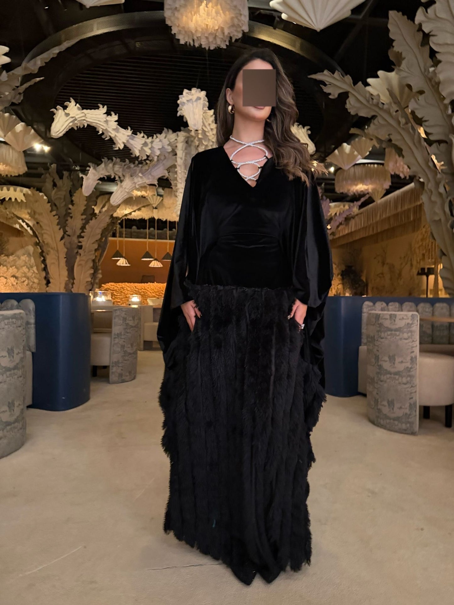 Black velvet signature