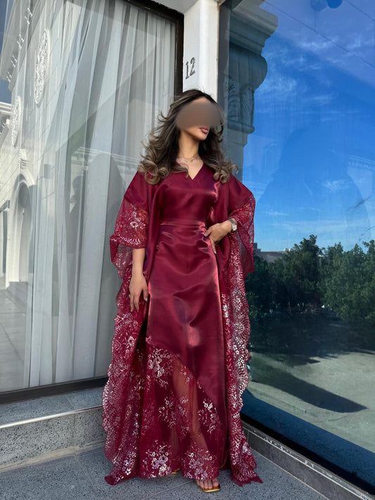 Dentelle - Burgundy