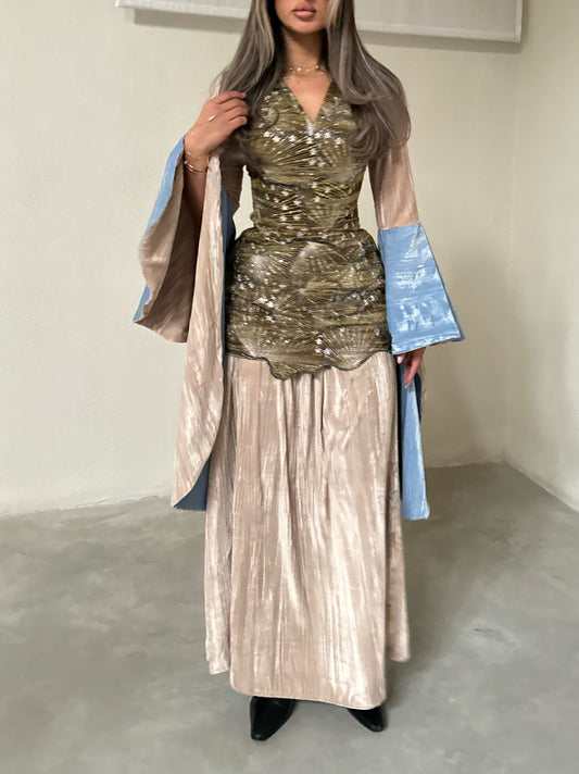 Sweet cream kaftan